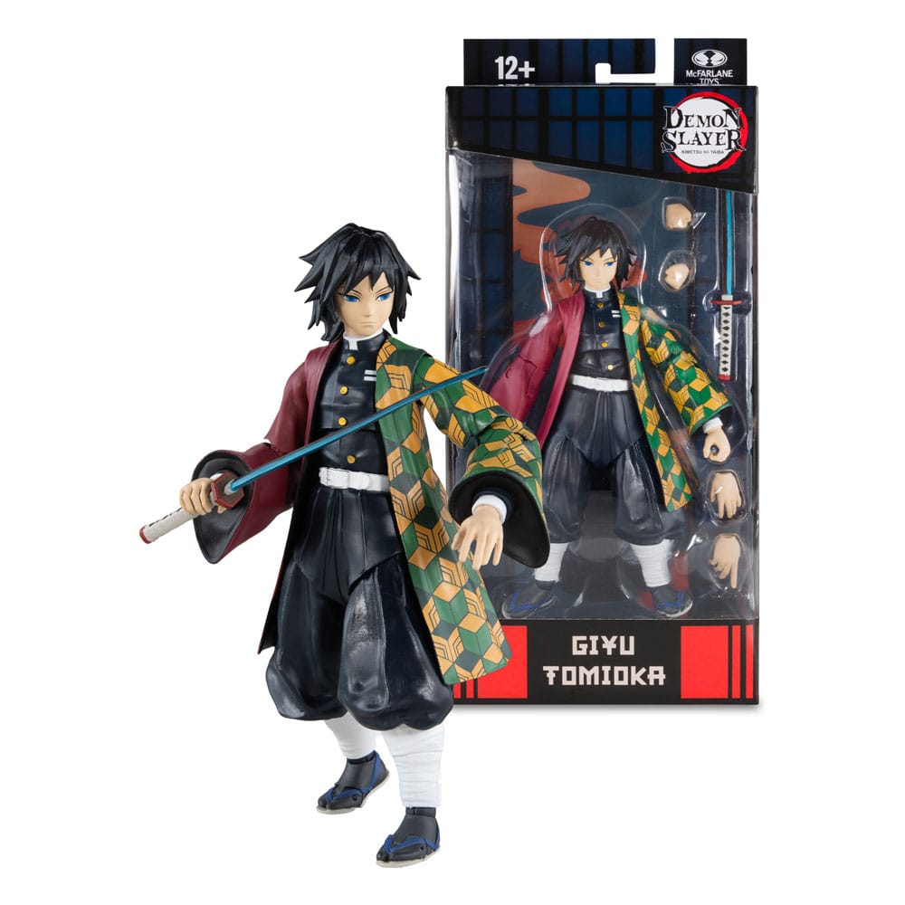 McFarlane Toys Demon Slayer: Kimetsu no Yaiba Giyu Tomioka 5-in Action Figure | MainPlace Mall